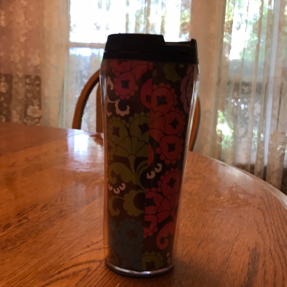 Vera Bradley coffee to go mug