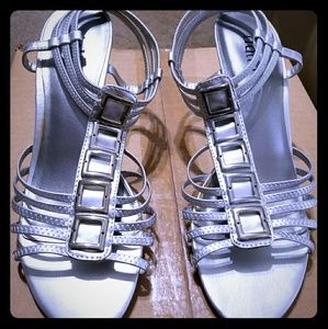 Rialto Silver Heels