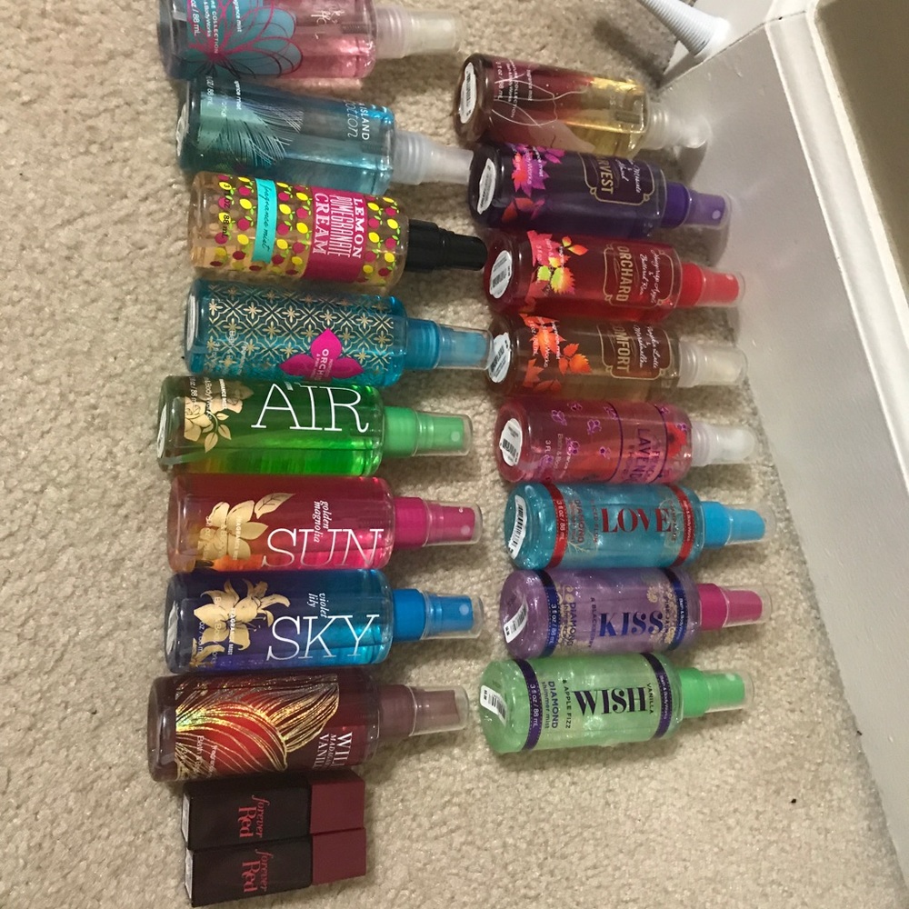 Bath and Body Works Mists