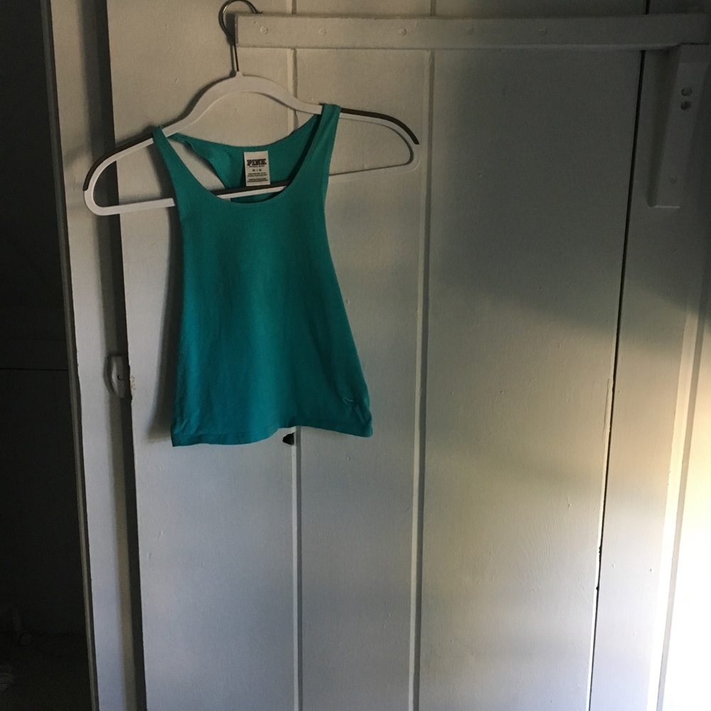 PINK Halter Crop Top