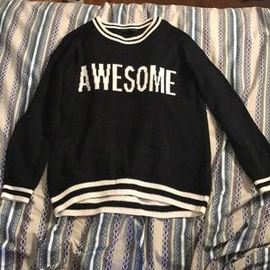 F21 knit sweater