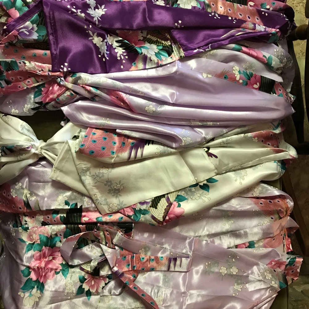 Bridal party robes