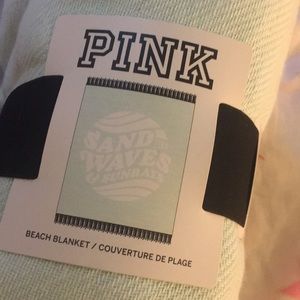 Brand new vs pink beach blanket
