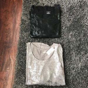 Bundle of TWO Lane Bryant 3/4 Shirts