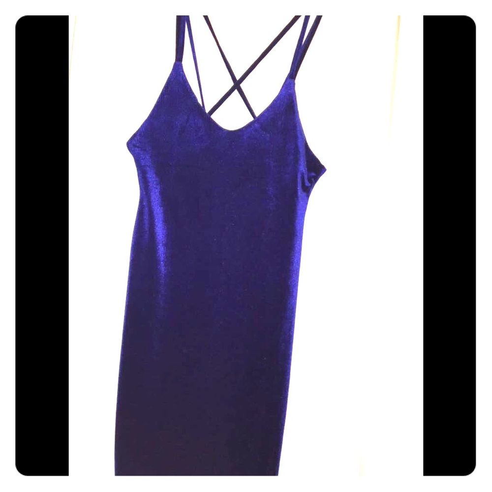 Blue dress