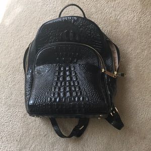 Black Brahmin backpack purse