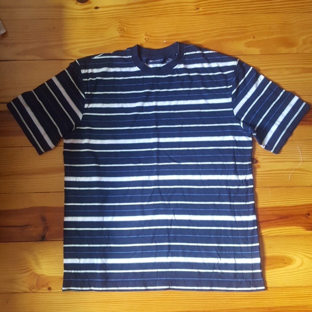 Mens large striped tee