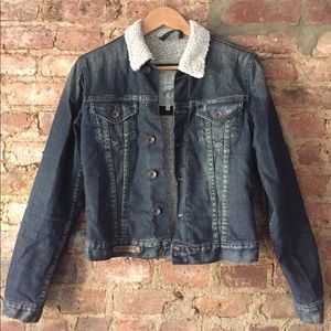 Authentic denim jacket, cotton-lined