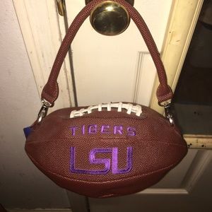 LSU football purse