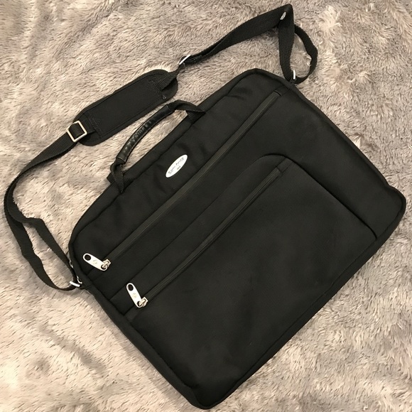 samsonite mens leather 1910 heritage messenger