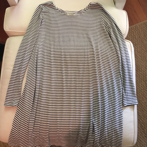 Black and white stopped dress - Picture 1 of 3