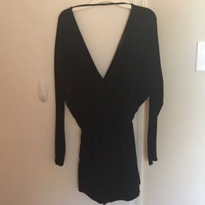 Astr long sleeve romper