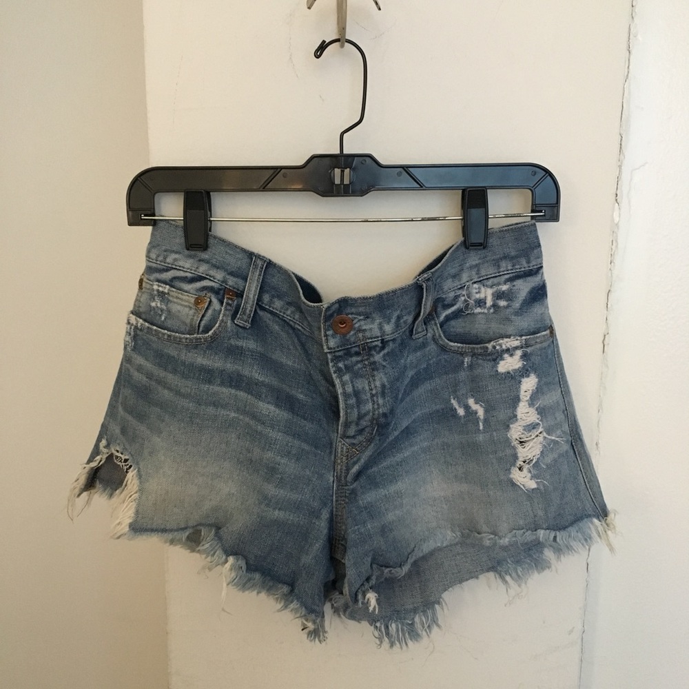 Rugby jean shorts