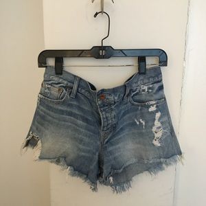 Rugby jean shorts