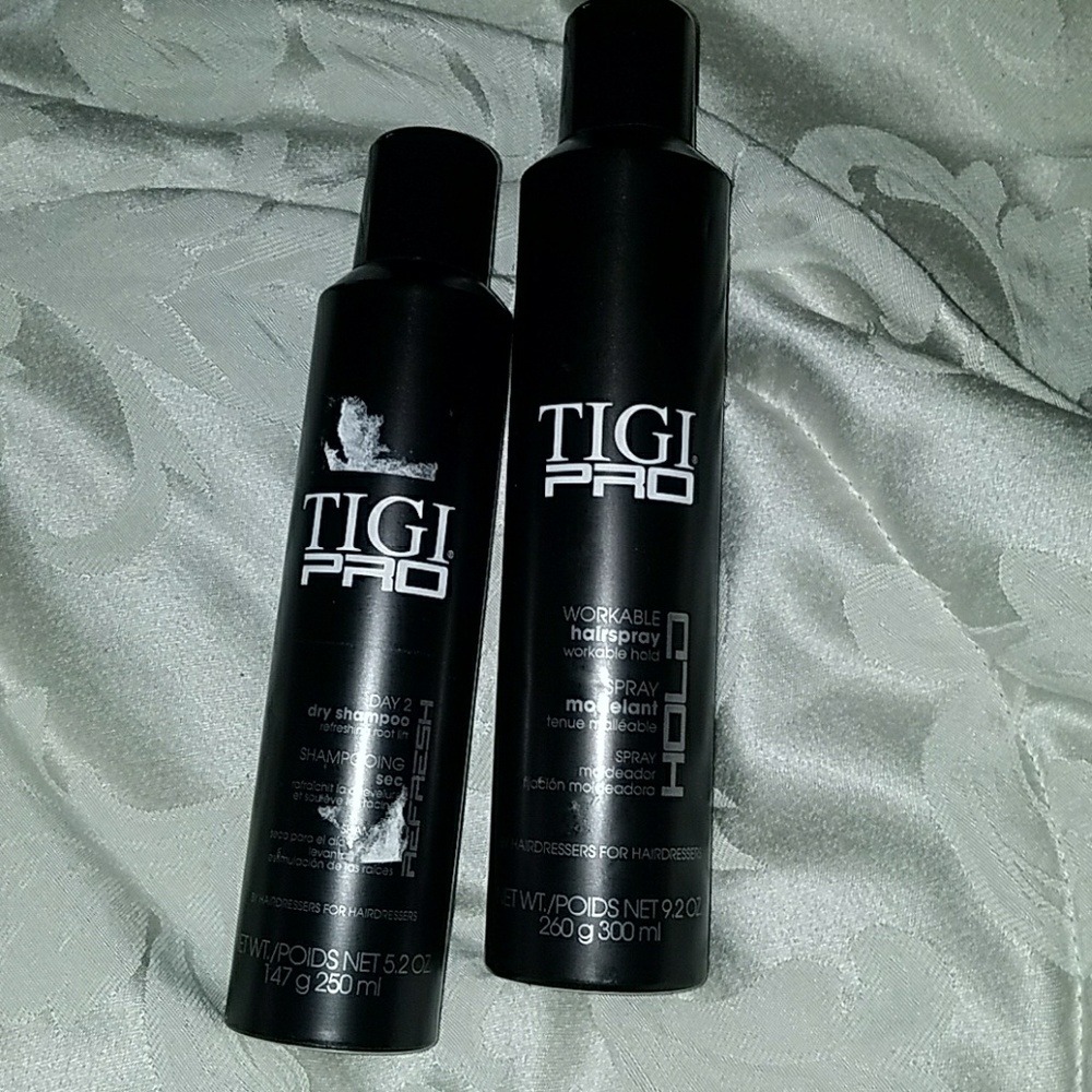 TIGI PRO Dry Shampoo & Workable Hair Spray