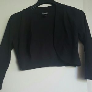Bolero. Sweater like material