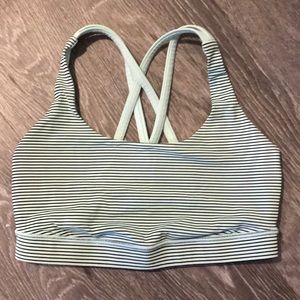 Size 6 foam green energy bra