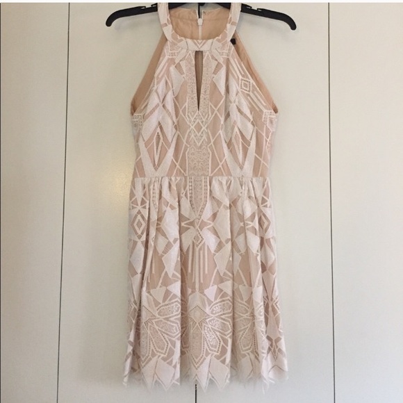 BCBG White Mini Dress