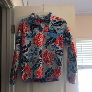 Floral Patagonia Pullover