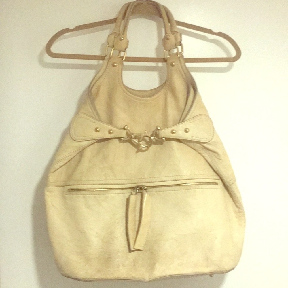 Genuine Givenchy bucket bag w gold hardware
