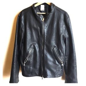 Men's leather jacket