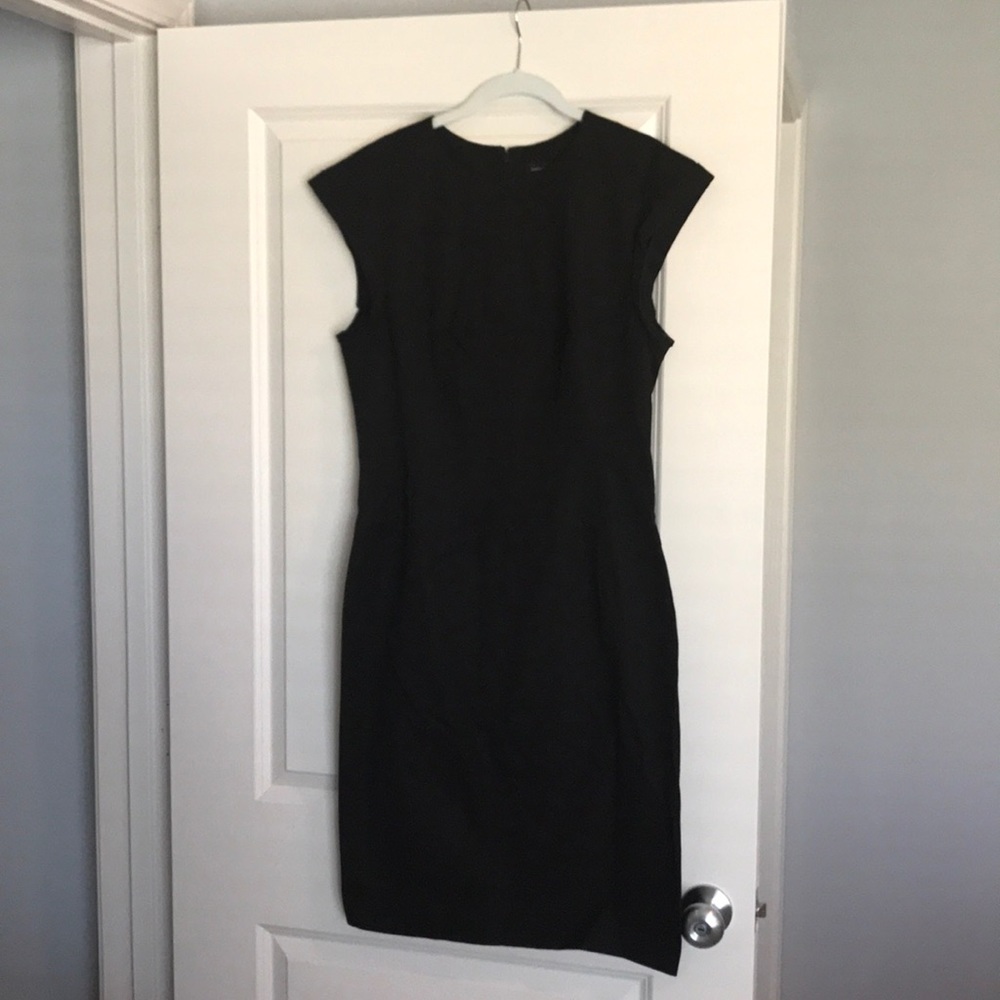 Bi-Stretch Crew Sheath Dress