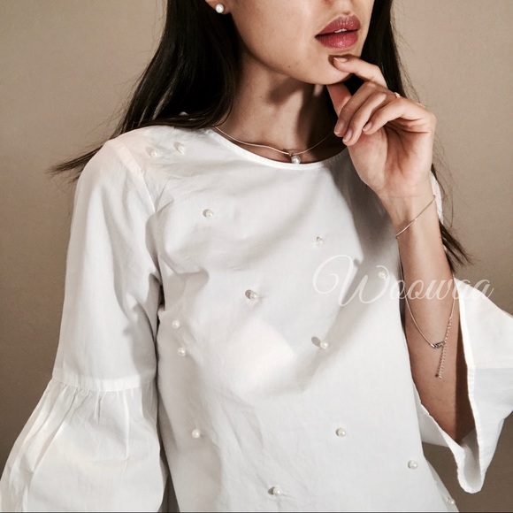 Tops - Brand new pearl blouse