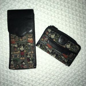 Disney Mickey Mouse circus wallet set