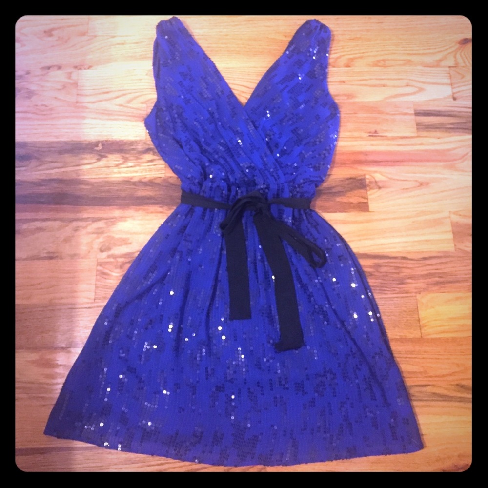 Express sequin party dress
