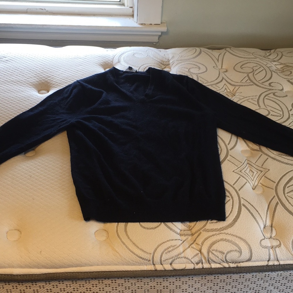 Express navy crew neck sweater