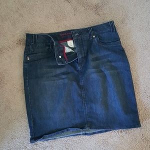 Jean skirt