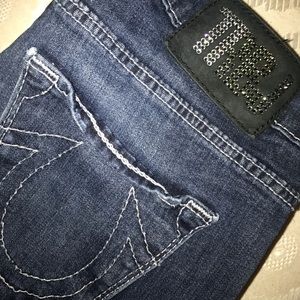 True Religion Jeans. Size: 24 = Size: 2 USA