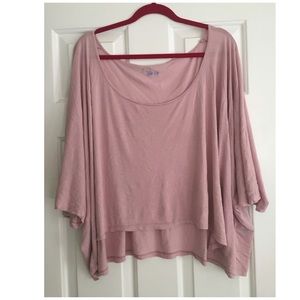 ‼️Final Day‼️ ✨ Blue Life FIT✨ Flowy Crop T-Shirt