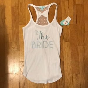 Betsey Johnson Bride Tank top