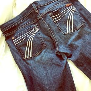 7 For All Mankind dojo jeans size 30