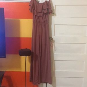 Strapless jumpsuit