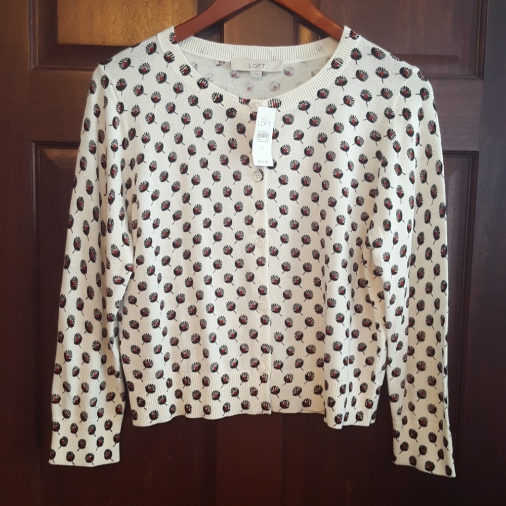 Ann Taylor Loft Dandelion Cardigan