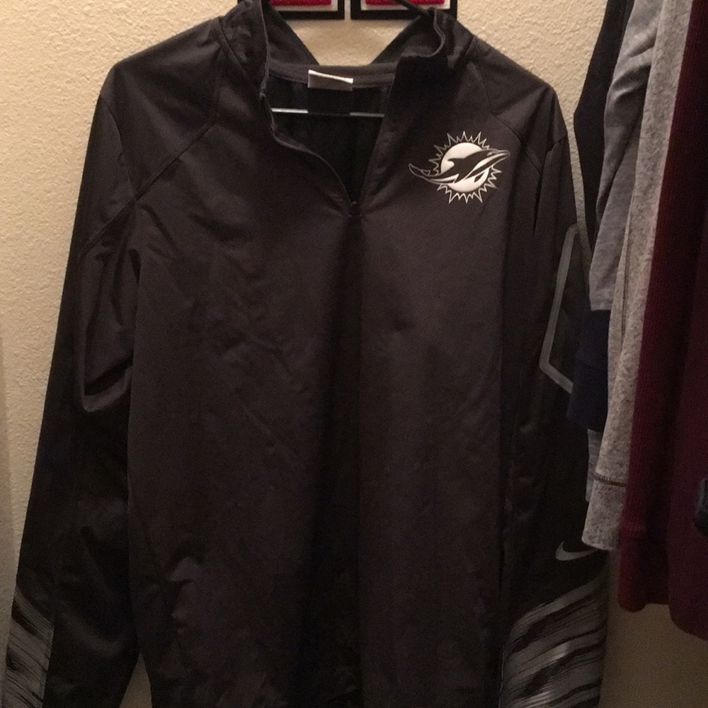 Nike Miami Dolphins Coaches Windbreaker