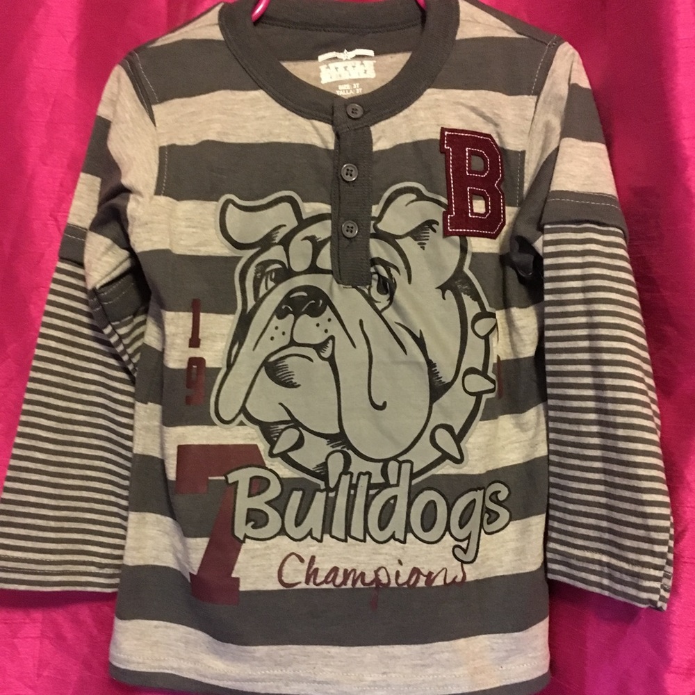 NWT 2PC BOYS SHIRT PANT SZ 3T SET BY Little REBEL