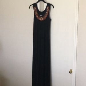 Beaded maxi dress