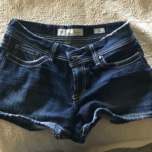 BKE denim shorts
