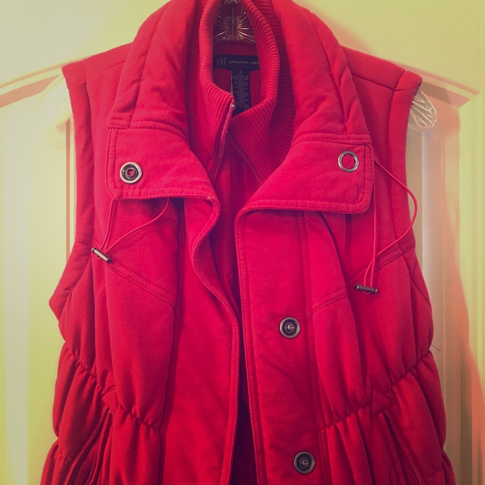 INC red vest