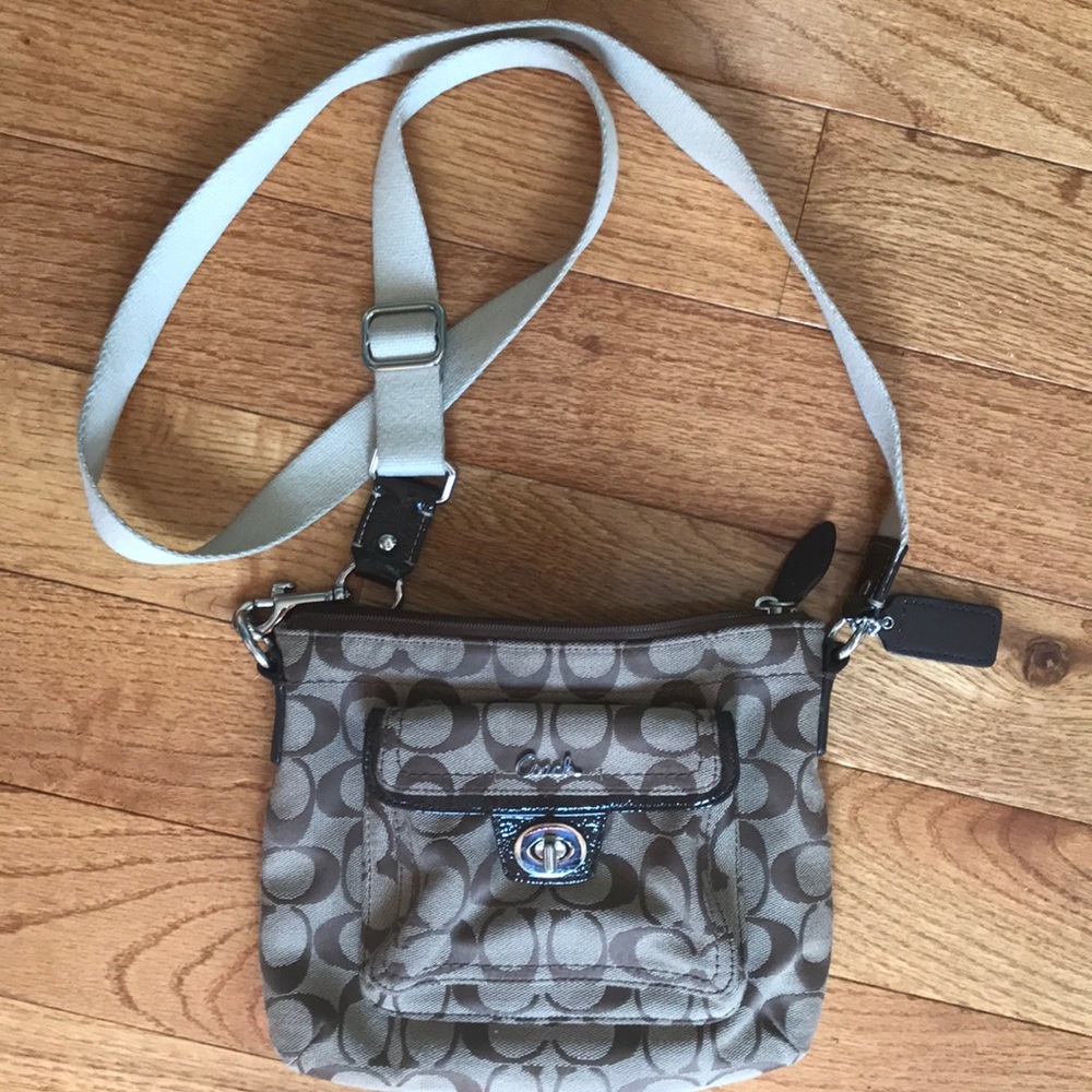 Brown Coach Crossbody