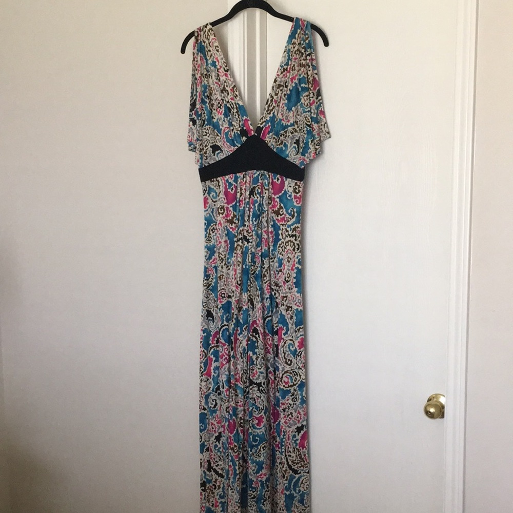 Multicolored maxi dress