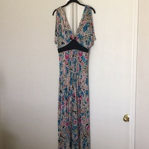 Multicolored maxi dress