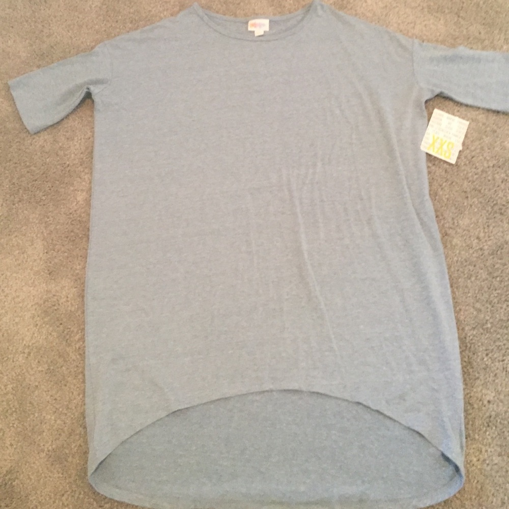 Lularoe Irma xxs light blue NWT