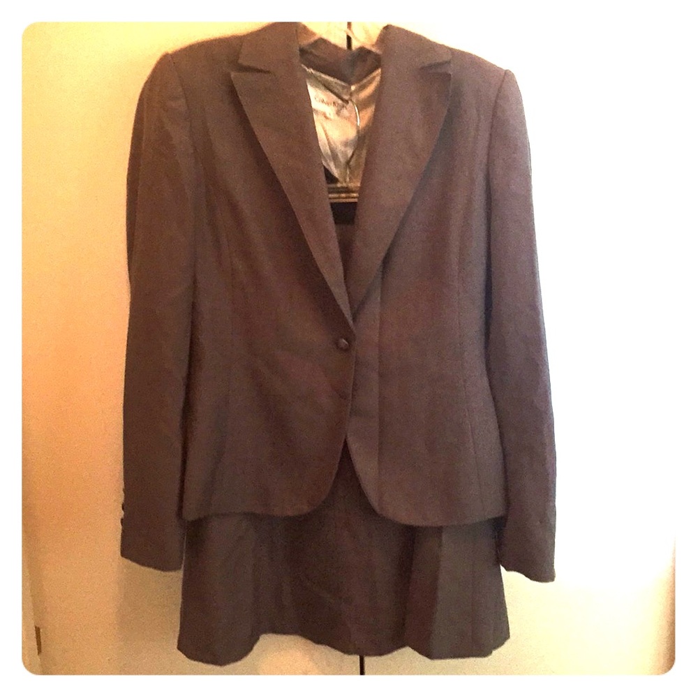 Calvin Klein Skirt Suit
