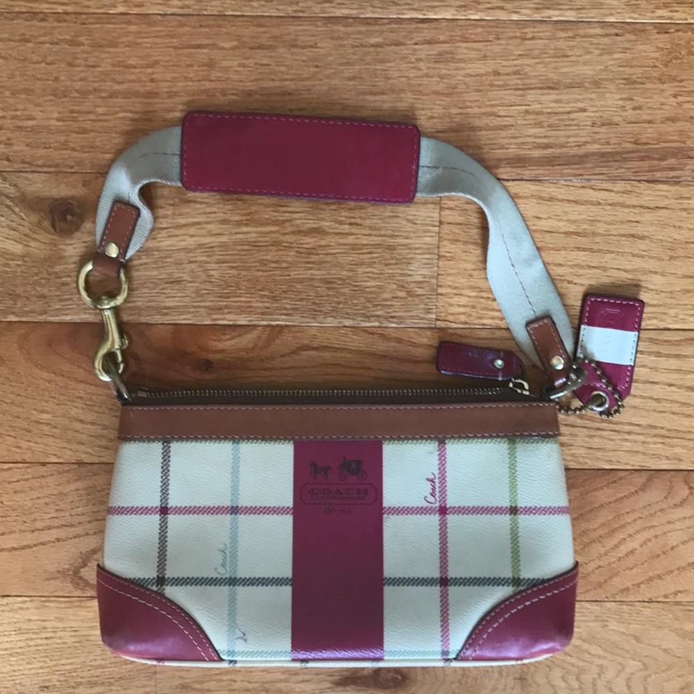 2002 Coach Plaid Design