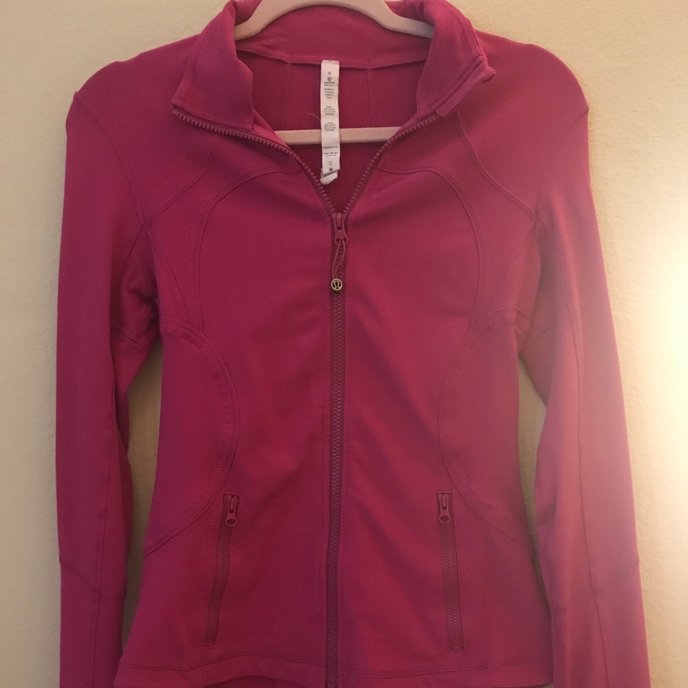 Hot pink lululemon jacket