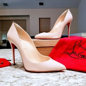 Christian Louboutin Patent Pigalle Follie 100mm